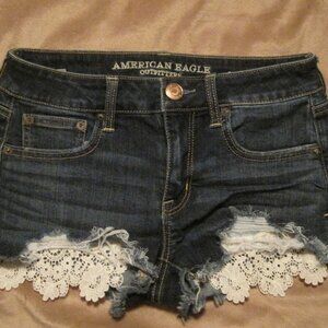 American Eagle size 4 jean shorts